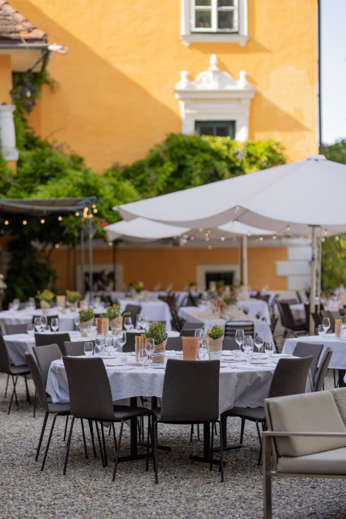Business-Setting Terrasse
