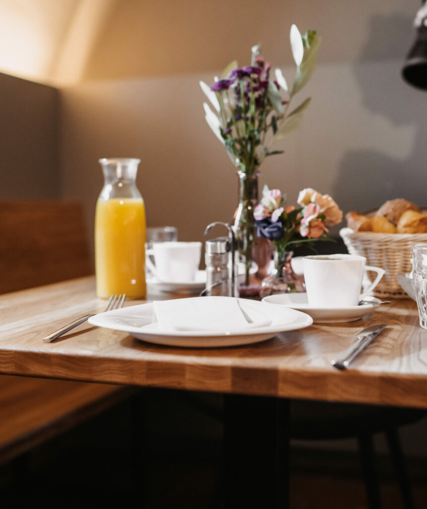 Frühstück im Schloss Gamlitz